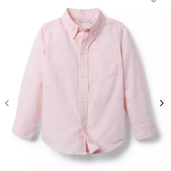 Janie and Jack Other - Classic cotton light  Pink Kids Shirt